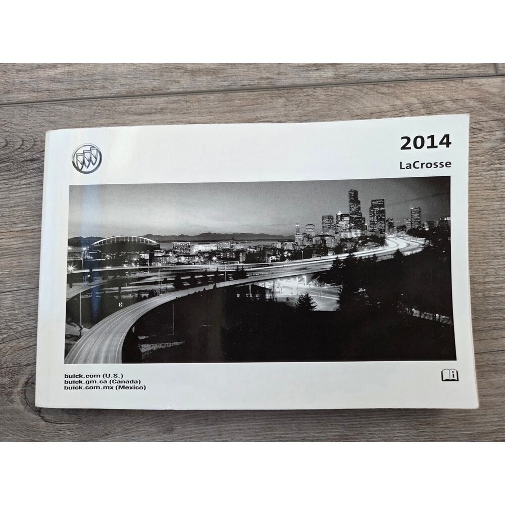 2014 Buick LaCrosse Owner's Manual User Guide - Original OEM‎ Book